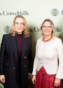 Foto von Susanne Bergius und Claudia Kemfert